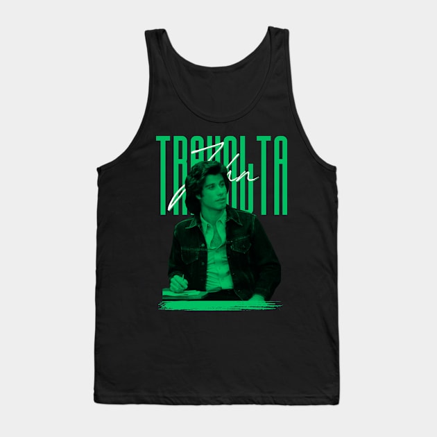 John travolta///original retro Tank Top by DetikWaktu